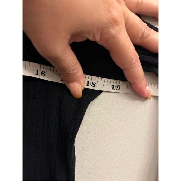 Denim & Supply Y2K Cotton Gauzy Crinkle Fit & Flare shirt sz S Romantic Goth Boh - Picture 7 of 8